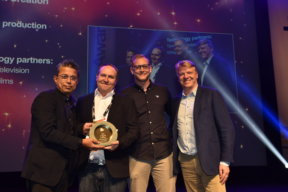 IBC Innovation Content Creation Winner SailGP